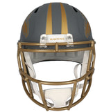 Ray Lewis Autographed Baltimore Ravens Slate Speed Full Size Helmet Beckett Witnessed