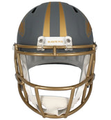 Ed Reed Autographed Baltimore Ravens Slate Speed Full Size Helmet Beckett Witnessed