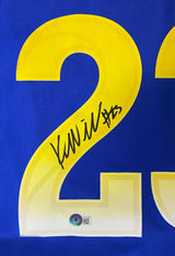 Kyren Williams Autographed Los Angeles Rams Blue Nike Game Jersey Beckett Witnessed