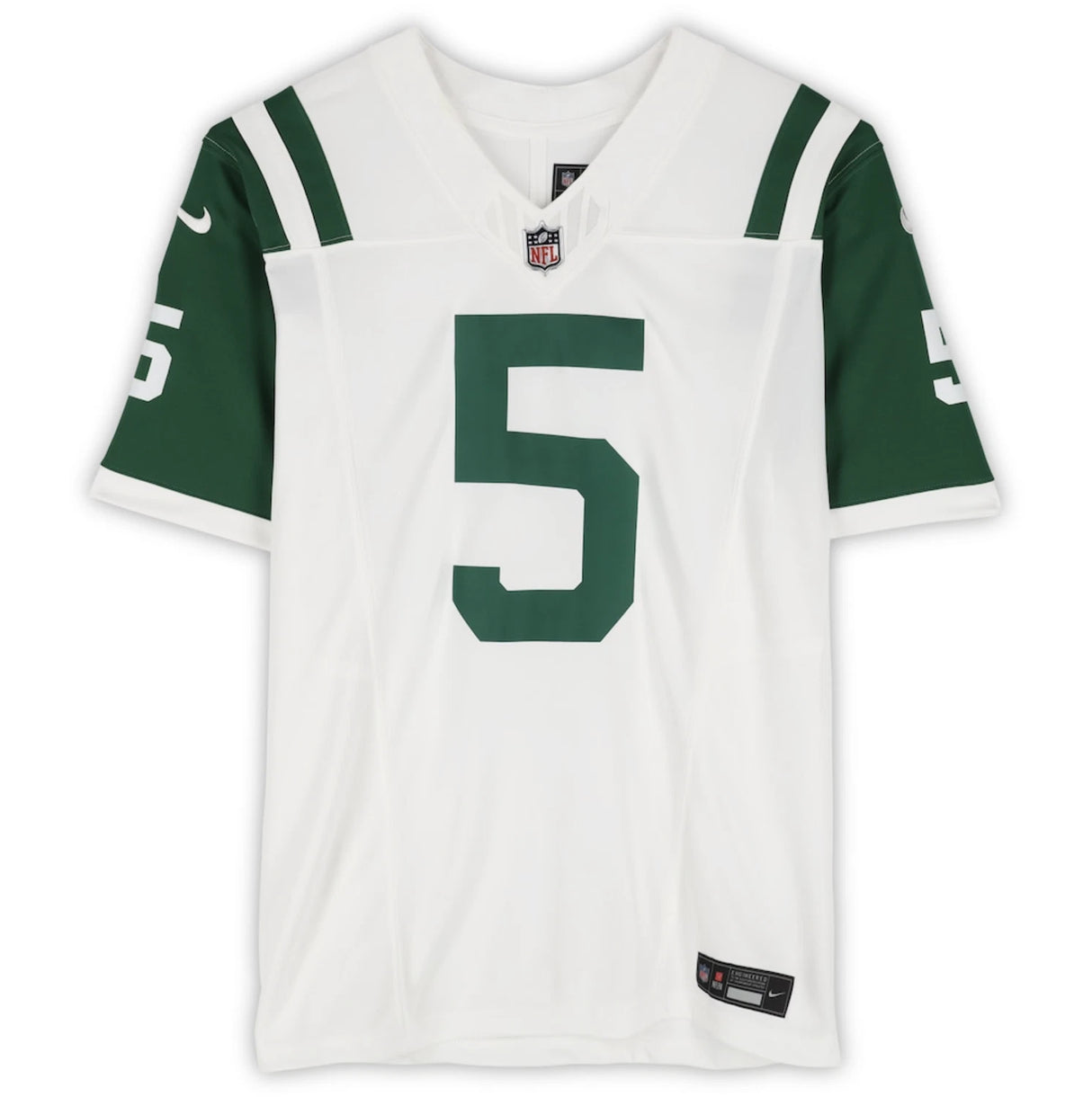 Garrett Wilson Autographed New York Jets 2024 White Nike Alternate Limited Jersey Fanatics