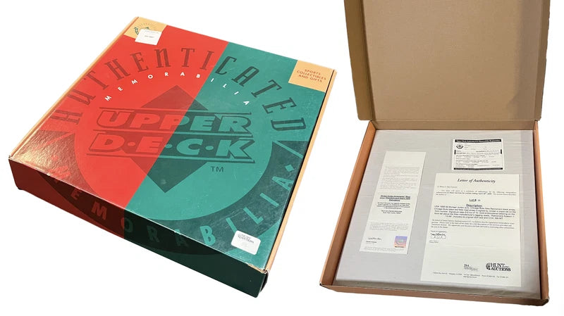 Michael Jordan Autographed Chicago Bulls Black Nike Authentic Jersey with 98/99 Retirement Season Patch UDA