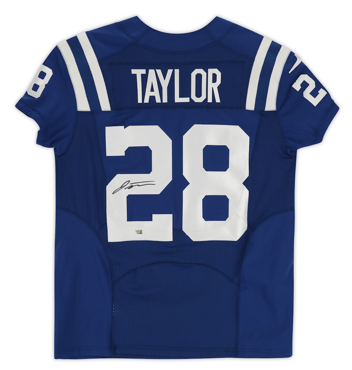 Jonathan Taylor Autographed Indianapolis Colts Blue Nike Elite Jersey Fanatics