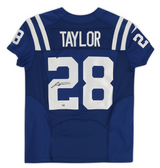 Jonathan Taylor Autographed Indianapolis Colts Blue Nike Elite Jersey Fanatics