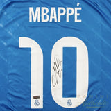 Kylian Mbappe Autographed 2025-26 Real Madrid Nike Royal Blue Away Replica Jersey Panini