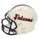Roddy White Autographed Atlanta Falcons RETRO Speed Mini Helmet Radtke