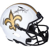 ALVIN KAMARA Autographed New Orleans Saints Lunar Eclipse Speed Full Size Helmet FANATICS