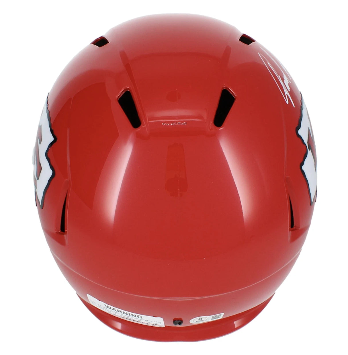 Jared Allen Autographed Kansas City Chiefs Speed Full Size Helmet Beckett Witnessed