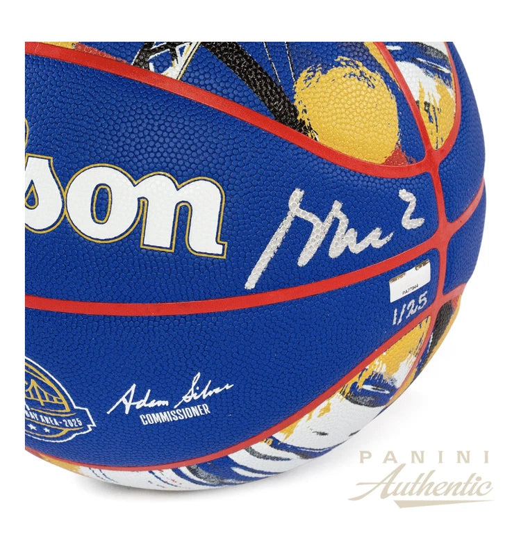 Shai Gilgeous-Alexander Autographed 2025 NBA All-Star Money Ball LE 25 Panini