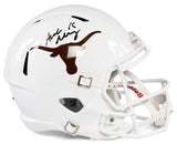 Arch Manning Autographed Texas Longhorns Speed Full Size Helmet Panini