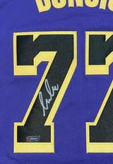 Luka Doncic Autographed Los Angeles Lakers Purple Nike Authentic Jersey Panini