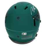 Makai Lemon Autographed Philadelphia Eagles RAVE Speed Authentic Helmet Beckett Witnessed