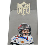 Tom Brady Autographed Tampa Bay Buccaneers Hand-Painted Cut Mini Lombardi Trophy LE 1/12