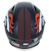Champ Bailey Autographed Denver Broncos Speedflex Authentic Helmet Beckett Witnessed