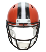 Jerry Jeudy Autographed Cleveland Browns 2020-23 Throwback Speed Full Size Helmet Beckett Witnessed