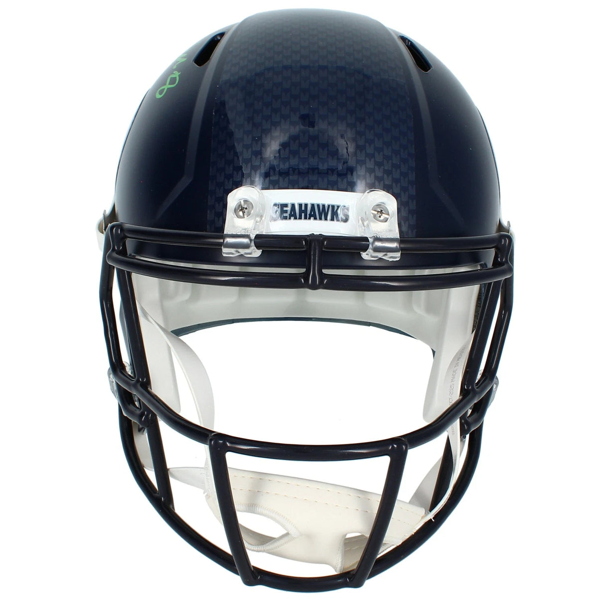 Jadarian Price Autographed Seattle Seahawks Speed Full Size Helmet Beckett Witnessed