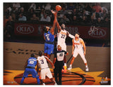 DEANDRE AYTON Signed Phoenix Suns 16" x 20" "Tip Off" Photograph STEINER LE 50/50