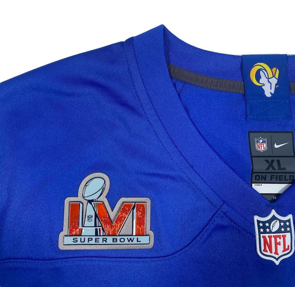 MATTHEW STAFFORD Los Angeles Rams Super Bowl LVI Champions Autographed Nike Game Jersey with "SB LVI Champs" Inscription FANATICS