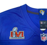 MATTHEW STAFFORD Los Angeles Rams Super Bowl LVI Champions Autographed Nike Game Jersey with "SB LVI Champs" Inscription FANATICS