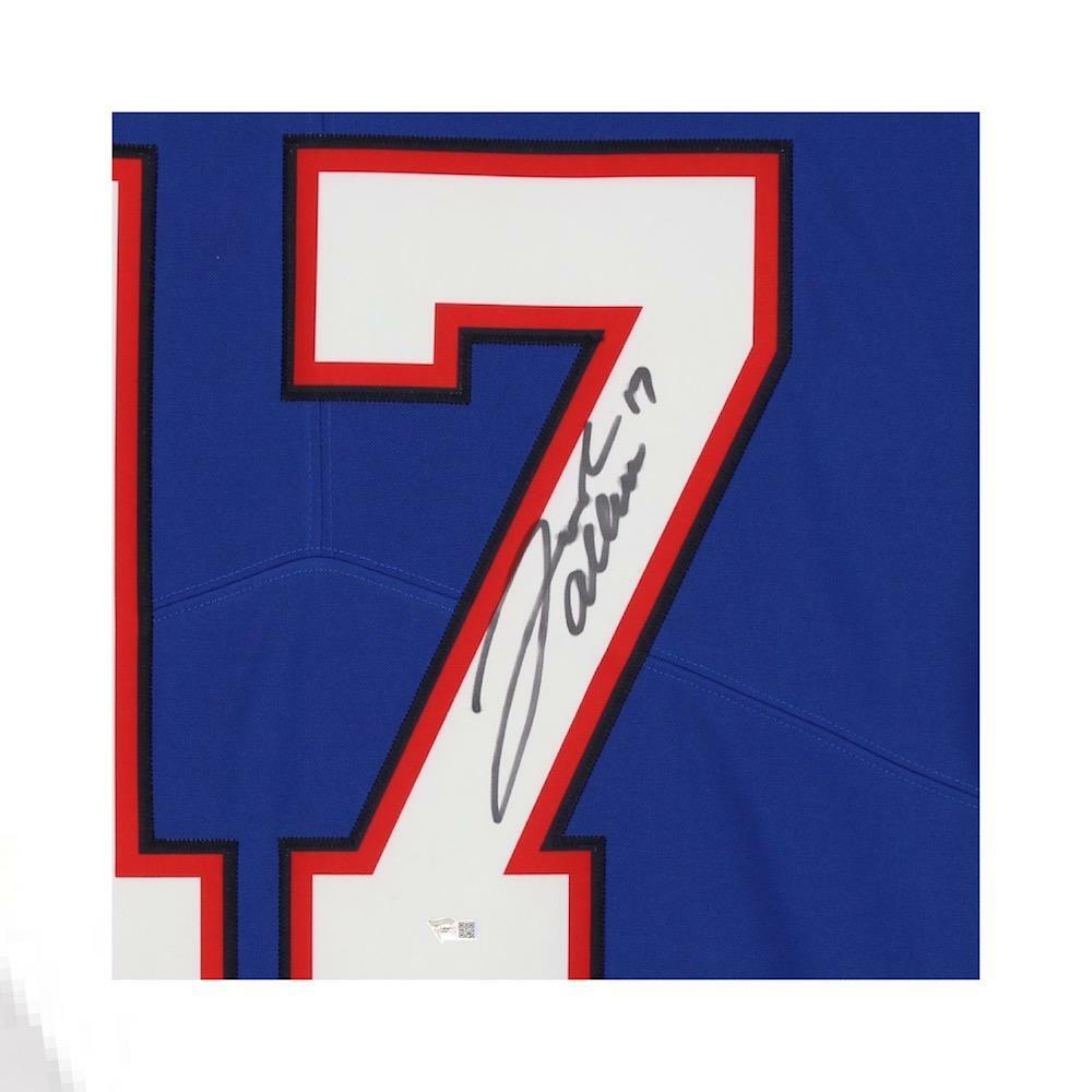 Josh Allen Autographed Buffalo Bills Blue Nike Limited Jersey Fanatics