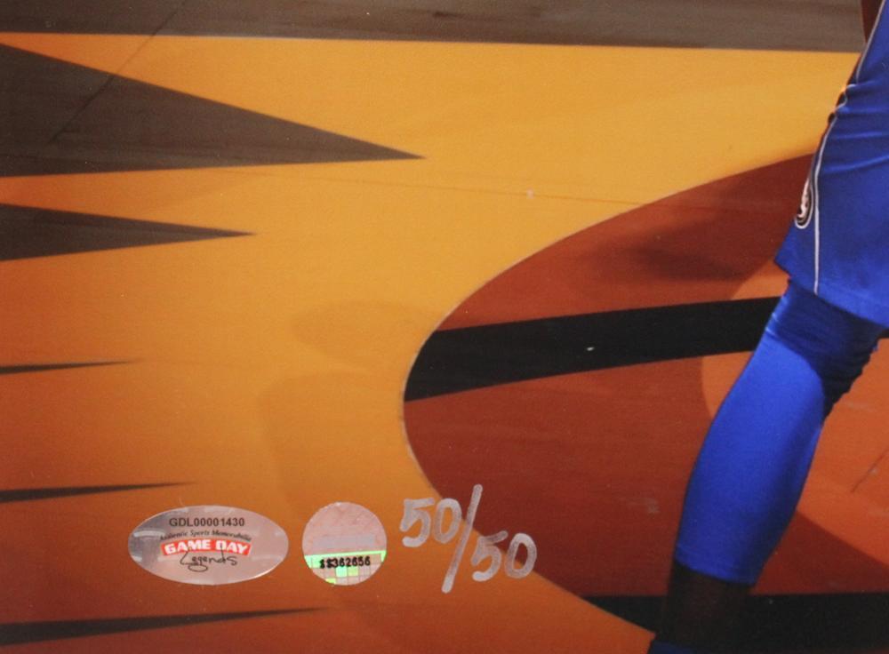 DEANDRE AYTON Signed Phoenix Suns 16" x 20" "Tip Off" Photograph STEINER LE 50/50