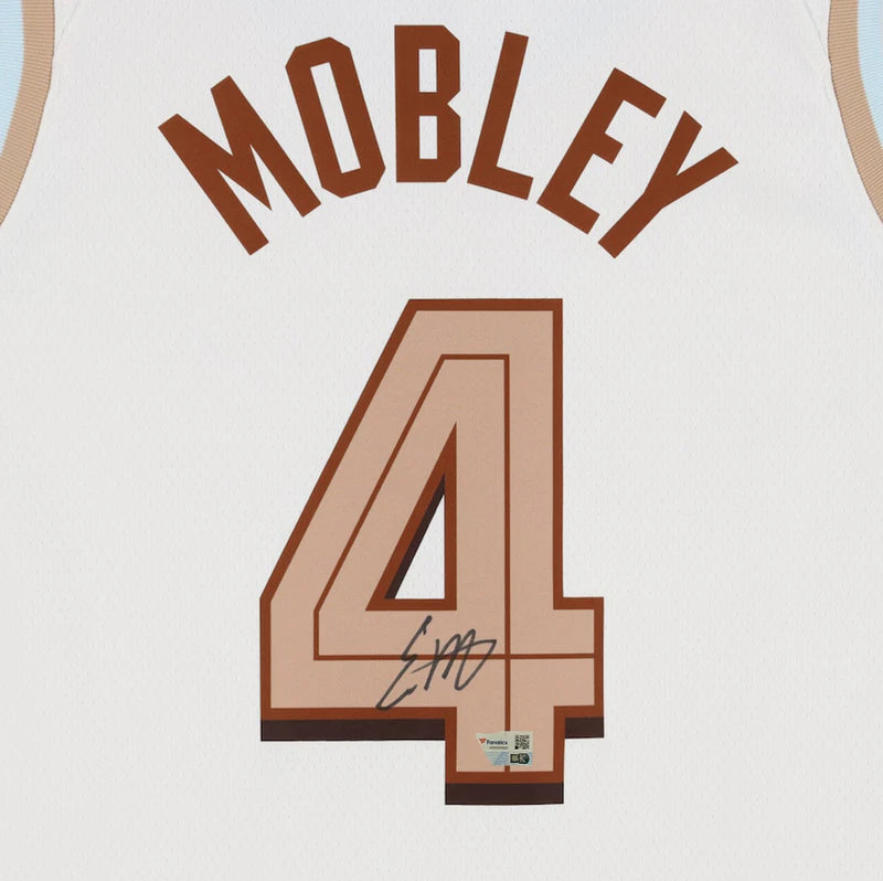Evan Mobley Autographed Cleveland Cavaliers White Nike 2022-23 City Edition Swingman Jersey Fanatics