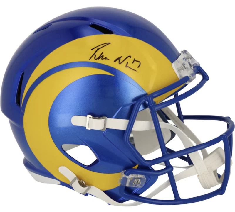 Puka Nacua Autographed Los Angeles Rams Speed Full Size Helmet Fanatics