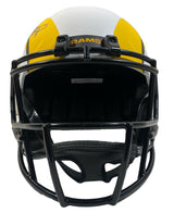 MATTHEW STAFFORD Autographed Los Angeles Rams Lunar Eclipse Full Size Helmet FANATICS