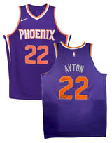 DEANDRE AYTON Autographed Suns "2018 NBA #1 Pick" Authentic Jersey GDL LE 18/22