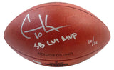 COOPER KUPP Autographed/Inscribed "SB LVI MVP" Los Angeles Rams SB LVI Champions Logo Wilson Duke Authentic Football FANATICS LE 10/56