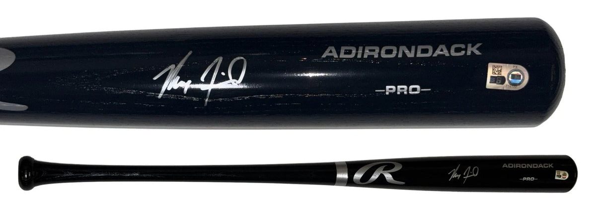 Max Fried Autographed Black Rawlings Pro Adirondack Bat Fanatics