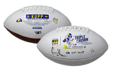 Cooper Kupp Autographed/Inscribed "SB LVI MVP" Los Angeles Rams Triple Crown White Panel Football Fanatics LE 25