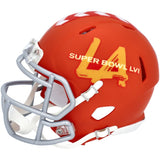 JA'MARR CHASE Autographed SB LVI Logo Speed Mini Helmet FANATICS