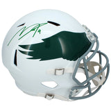 Makai Lemon Autographed Philadelphia Eagles Throwback 1969-73 Speed Full Size Helmet Beckett Witnessed