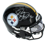 Jerome Bettis Autographed Pittsburgh Steelers Speedflex Midi Helmet Beckett Witnessed