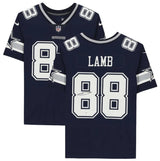 Ceedee Lamb Autographed Dallas Cowboys Navy Nike Vapor F.U.S.E Limited Jersey Fanatics