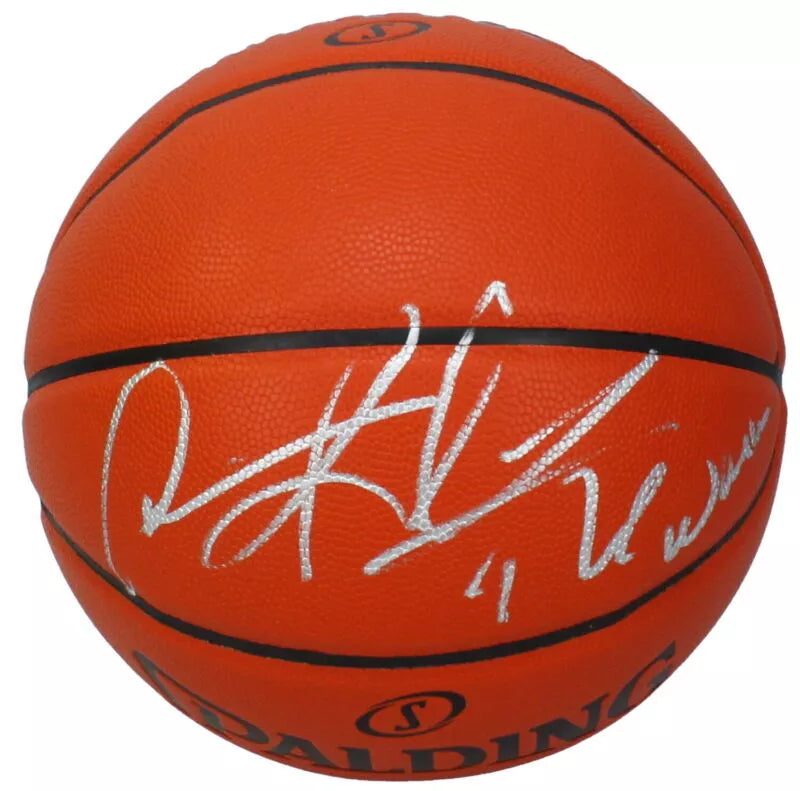 Dennis Rodman Autographed/Inscribed "THE WORM" Spalding NBA Game Ball Series Indoor/Outdoor Basketball Beckett Witnessed