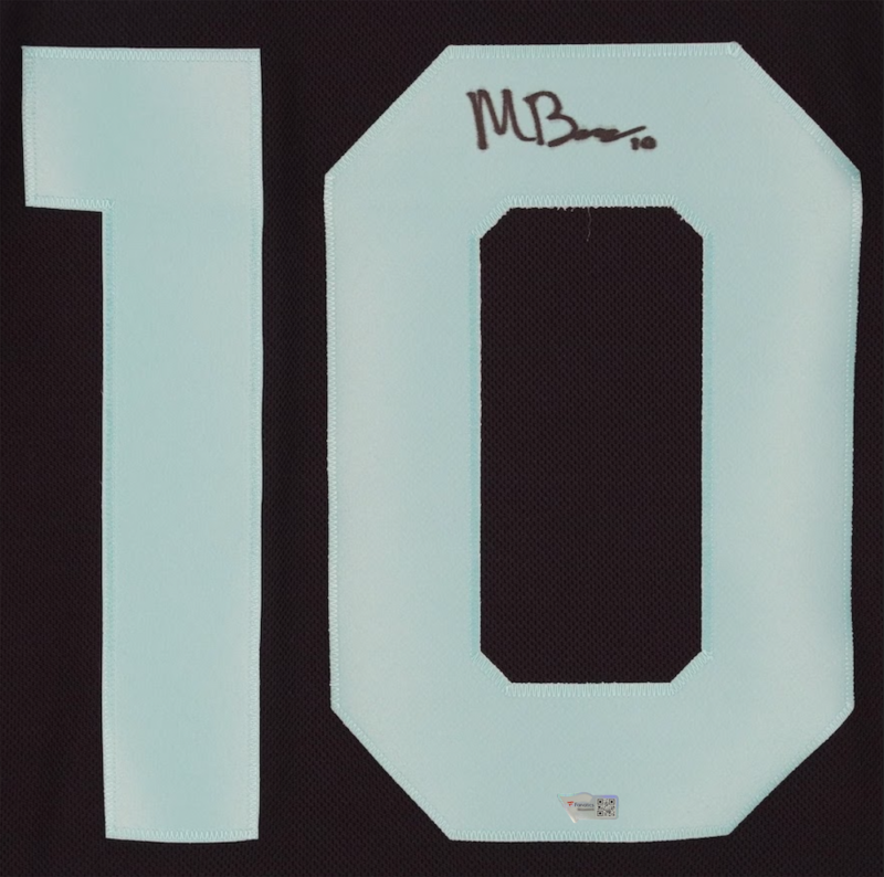 MATT BENIERS Autographed Seattle Kraken 2022-23 Adidas Reverse Retro Jersey FANATICS
