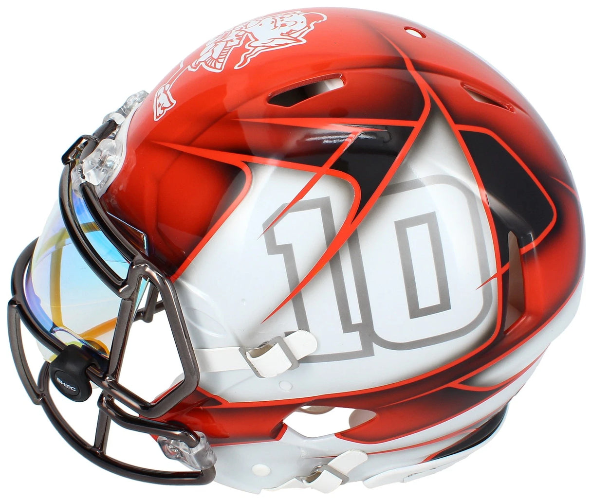 Quinshon Judkins Autographed Cleveland Browns Custom Painted Speed Authentic Helmet LE 1/1 Fanatics