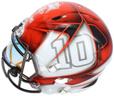Quinshon Judkins Autographed Cleveland Browns Custom Painted Speed Authentic Helmet LE 1/1 Fanatics