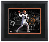 Joe Burrow Cincinnati Bengals Framed 11" x 14" Spotlight Photograph - Facsimile Signature Fanatics