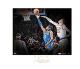 Shai Gilgeous-Alexander Autographed 16x20 "Extension" Photo LE 102 Panini