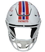 Rob Gronkowski Autographed New England Patriots 1982-89 Throwback Speedflex Authentic Helmet Radtke