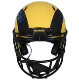 Matthew Stafford Autographed Los Angeles Rams RAVE Speed Authentic Helmet Fanatics