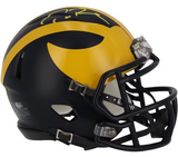 Tom Brady Autographed Michigan Wolverines Speed Mini Helmet Fanatics