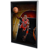 MICHAEL JORDAN Autographed Chicago Bulls Framed 44" x 60" Cleared for Departure Breaking Through Photograph - Upper Deck Limited Edition 123 of 123 FANATICS