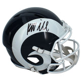 Kyren Williams Autographed Los Angeles Rams Throwback 2019 Speed Full Size Helmet