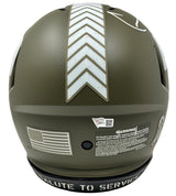 COOPER KUPP Autographed Los Angeles Rams 2022 Salute To Service Speed Authentic Helmet