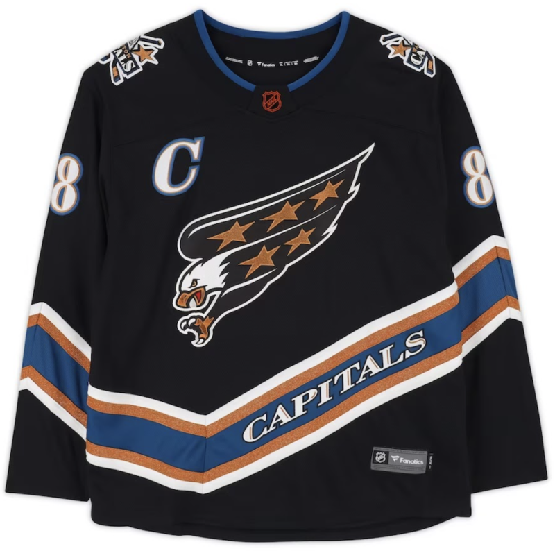 ALEXANDER OVECHKIN Autographed Washington Capitals 22-23 Special Edition 2.0 Fanatics Black Breakaway Jersey FANATICS