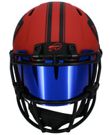 Josh Allen Autographed Buffalo Bills RAVE Speed Authentic Helmet with Visor Beckett Witnessed