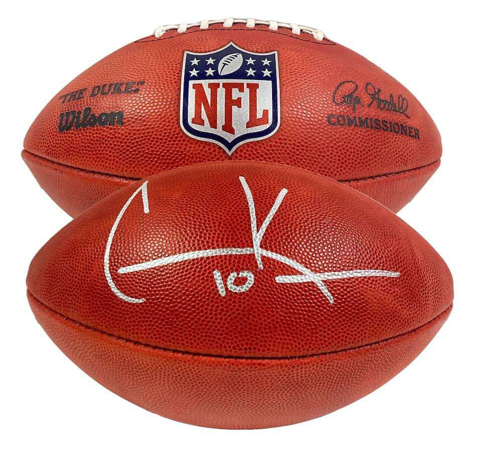 Cooper Kupp Autographed Official NFL Wilson Duke Football Fanatics